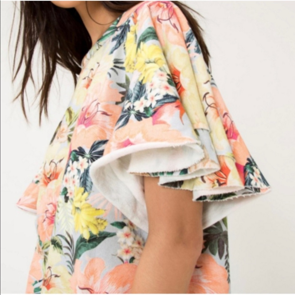Anthropologie FARM RIO dress in Hawaiian print